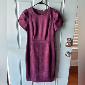 Plum Colored Calvin Klein Dress Size 6